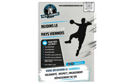 Rejoins le Handball Club Pays Viennois